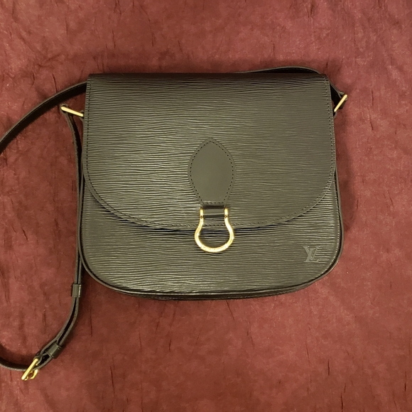 Authentic Louis Vuitton epi leather saddle bag black - Picture 3 of 14